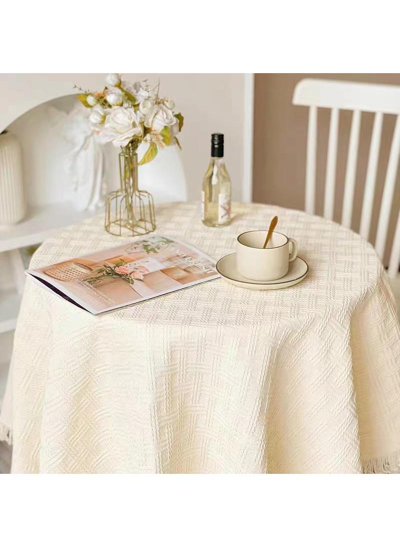 Table cloth, makeup table, coffee table, dustproof cover, dessert table, table mat arrangement table cover 90*210cm