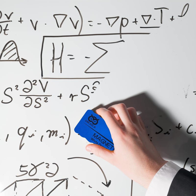 OWLKELA Magnetic Whiteboard Eraser, Dry Eraser Board Erasers, Dry Eraser for White Board, for Classroom, 4 Pack, Perfect for Home, College and Office Use - Image 4