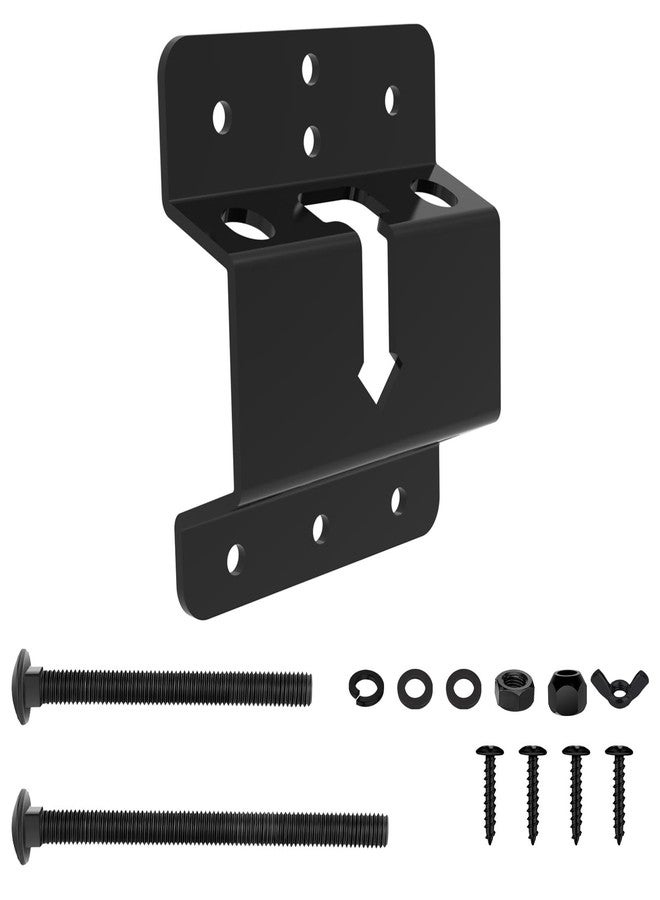 Homydom Wall Mount Spare Tire Mounting Bracket Rack for Enclosed Trailers,Spare Tire Holder Mount, Upgraded Spare Wheel Carrier,Cargo Race Box Trailers, Trucks, Vans, Garages, Warehouses and Semis - Image 5