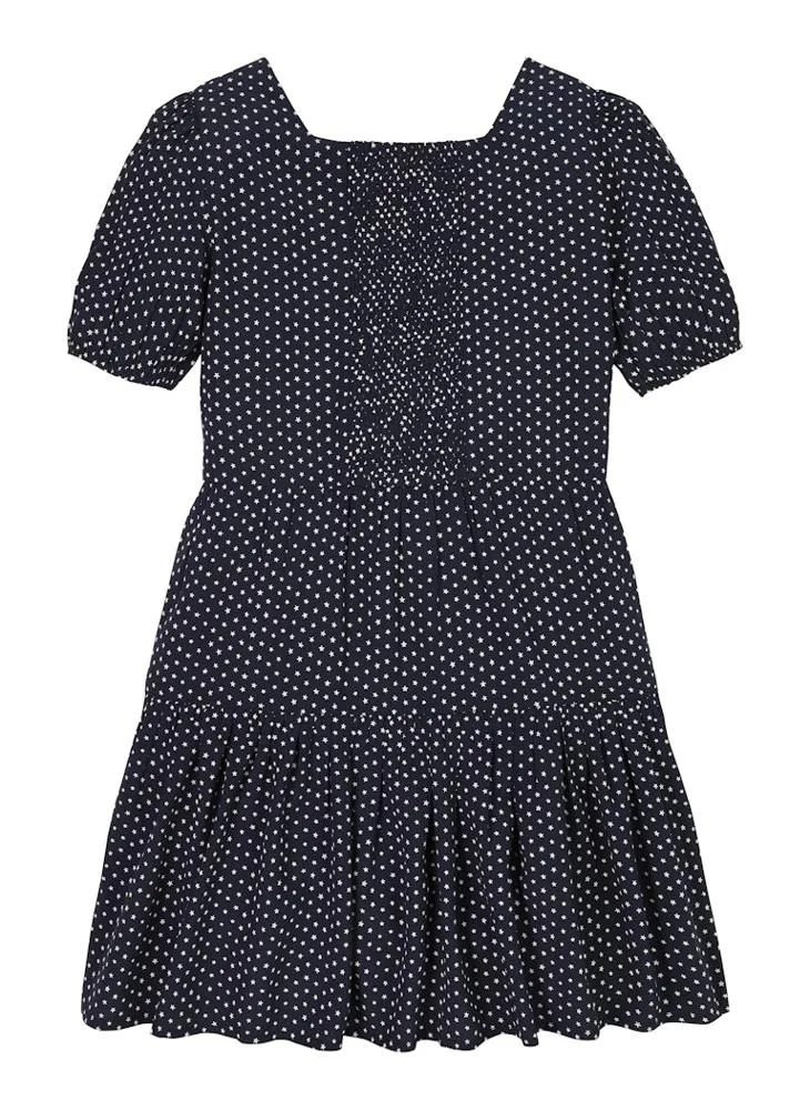 TOMMY HILFIGER Polka Dot Tiered Dress