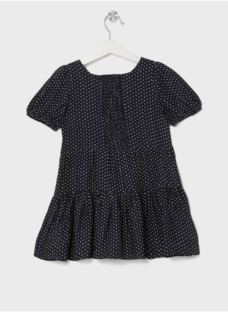 TOMMY HILFIGER Kids Star Printed Mini Dress