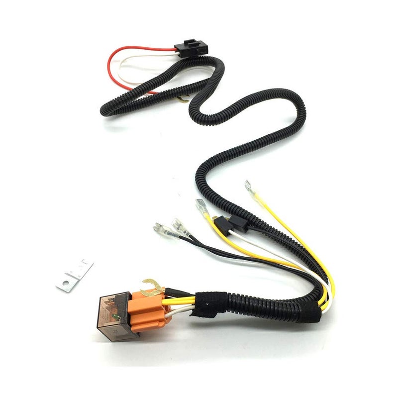 LVEE Universal 12V Horn Wire Wiring Harness Relay Kit for Motorcycle Car Truck Grille Mount Blast Tone Horns All season compatible build - Image 1