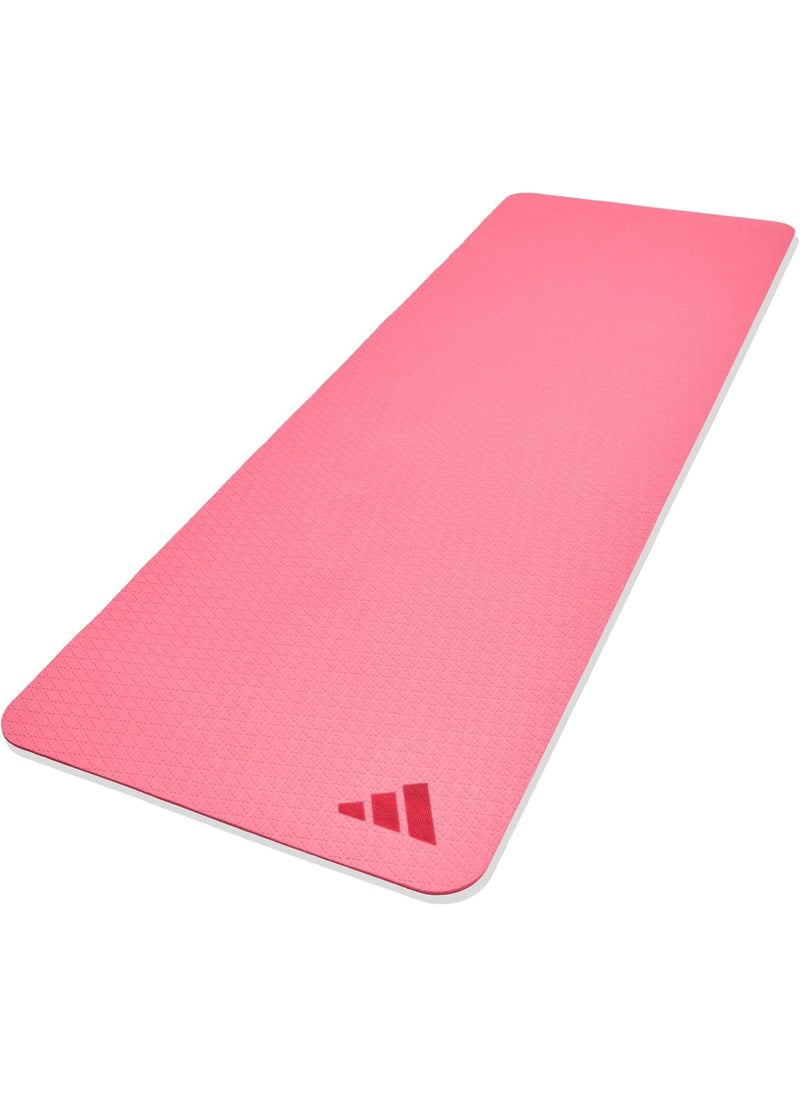 Adidas Yoga Mat - 4mm - Pink Fusion  - Image 1