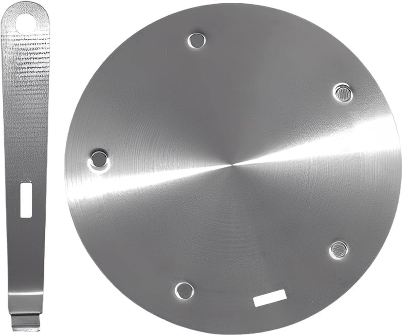 Induction Cooker Simmer Plate, 9.4 in Stainless Steel Heat Diffuser Plate, 4 Mm Thickness, Induction Cooktop, Defrosting Plate - Image 1