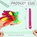 Miaopen 50 PCS Stretchy Fidget Toys Colorful Stretchy StringsSensory Fidget Worm Stretch Toys for Kids Stocking Stuffers Party Favors for Boys and Girls Classroom Prizes Pinata FillersGoodie Bag Stuffers - Image 4