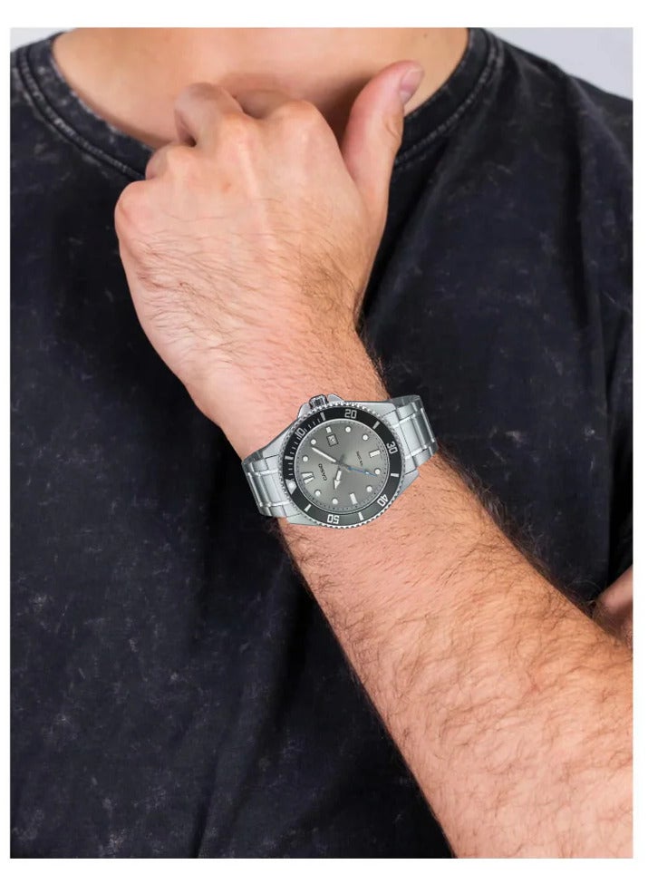 Casio Watch: Silver MDV-107D-8AVDF - Image 5