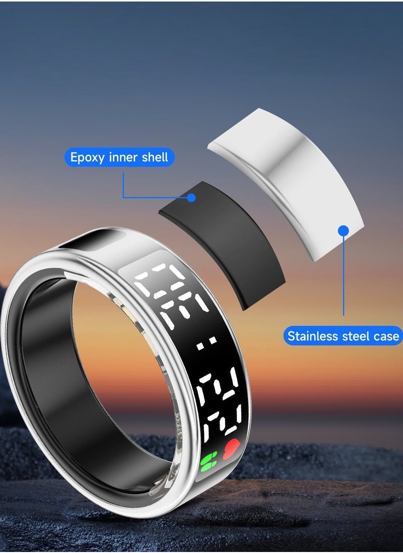 Generic - Smart Ring Health Tracker, Anillo Inteligente para Hombre, Health Rings for Women & Men, Long Lasting Batteries Sleep Ring, Waterproof Fitness Tracker - Image 1