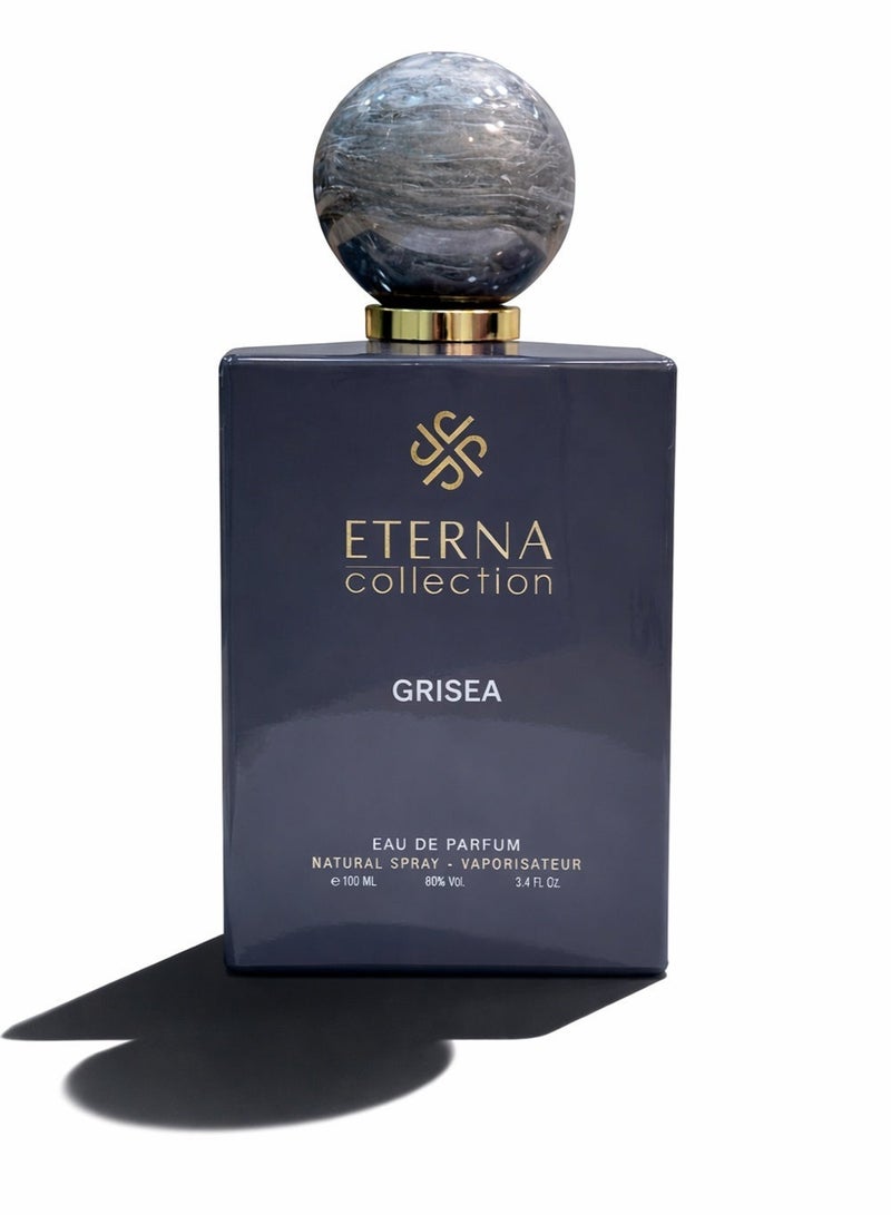 ديفينا عطر ديفينا إيتيرنا كولكشن غريزيا أو دو بارفان 100 مل – عود، ورد، أجاروود، توت العليق، زعفران، بخور، أمبروود وبنزويـن | عطر للجنسين طويل الثبات - Image 4