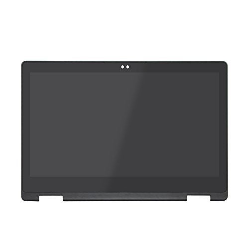 LCDOLED Replacement 13.3 inches FHD IPS LCD Display Touch Screen Digitizer Assembly with Bezel for Dell Inspiron 13 7368 7378 i7368 i7378(NOT for LP133WF2 NV133FHM-N45 N133HCE-EAA) (40 Pins Connector) - Image 1