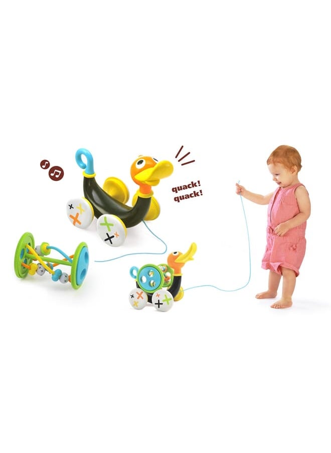 Yookidoo - Baby Whistling Pull Along Duck For 12 Mon - Image 1