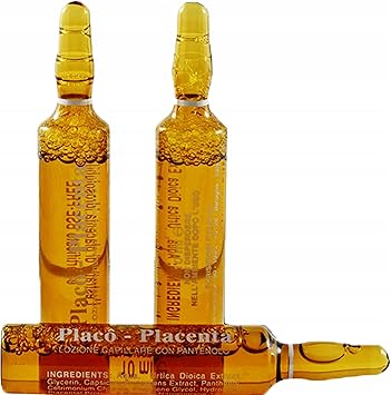 PLACENTA PLACO FOR HAIR INTENSIVE TREATMENT AMPOULES AGAINST HAIR LOSS 12X10ml - Image 4