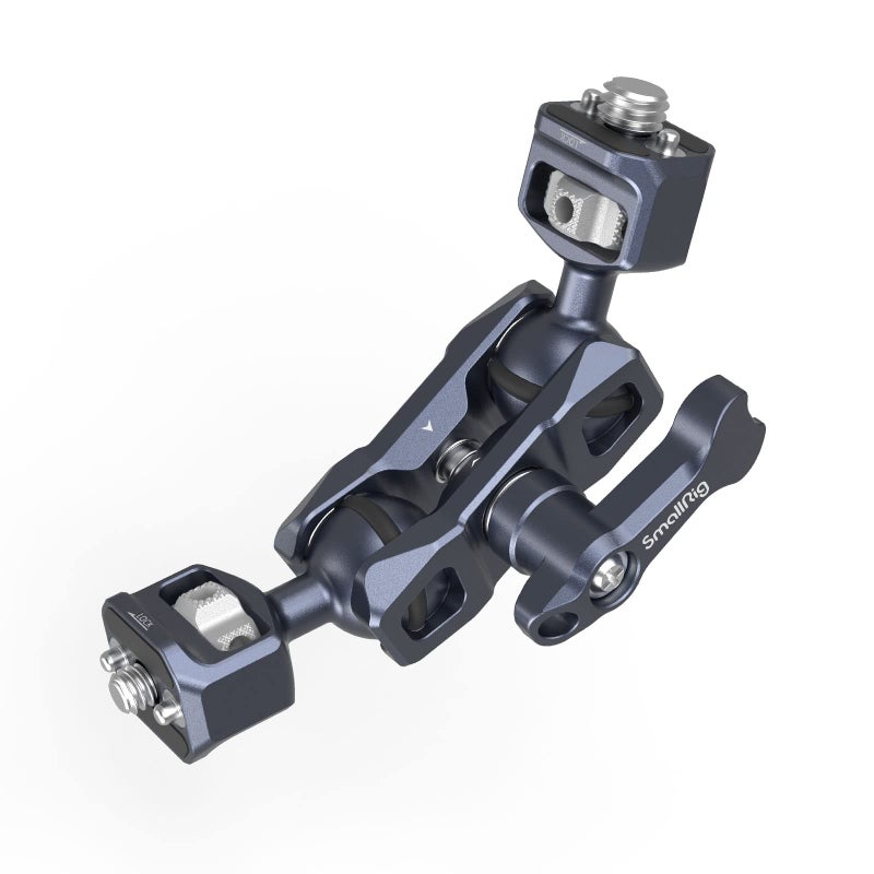 SmallRig Articulating Magic Arm with 3/8"-16 Locating Screw for ARRI and 1/4"-20 Screw (with Retractable Pins), 360 Degree Rotation, Max Load of 12 Ib Magic Arm for Monitor, Camera, and Lights 3874 - Image 1