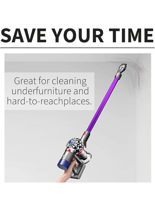 RION Replacement Wand Extension Tube for Dyson V7/V8/V10/V11/V15, Quick-Release Vacuum Wand Compatible with Dyson Cordless Stick Vacuums – 29.13” Long (Purple) - Image 5