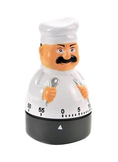 Creative Kitchen Timer Machinery Chef Alarm Clock Timer 60 Minutes Timing Egg Timer for Meeting Exam Classroom Automatically Ring for Cooking Timing Tool