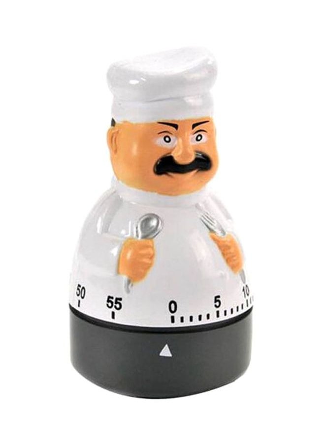 HALAMODO - Creative Kitchen Timer Machinery Chef Alarm Clock Timer 60 Minutes Timing Egg Timer for Meeting Exam Classroom Automatically Ring for Cooking Timing Tool - Image 1