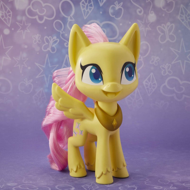 My Little Pony Mega Friendship Collection Set of 9 Toy Pony 12.5-cm Figures with Brushable Hair, Comb and 15 Accessories - Image 5