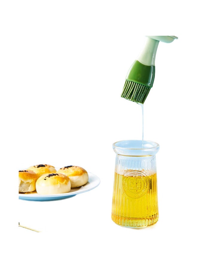 Suncojia Oil Brush Bottle, Glass Oil Bottle, Silicone Oil Brush, Kitchen And Barbecue Tool - Image 3