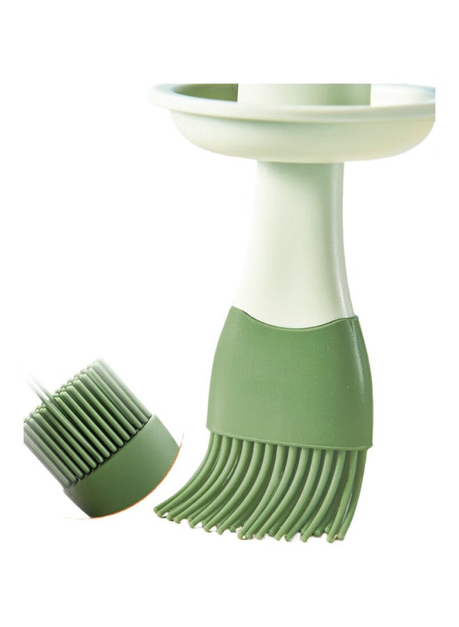 Suncojia Oil Brush Bottle, Glass Oil Bottle, Silicone Oil Brush, Kitchen And Barbecue Tool - Image 1