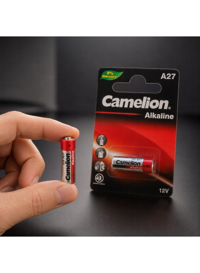 Camelion A27 12V Alkaline Remote Control Battery for Wireless Remotes, Doorbells & Alarm Systems - Image 5