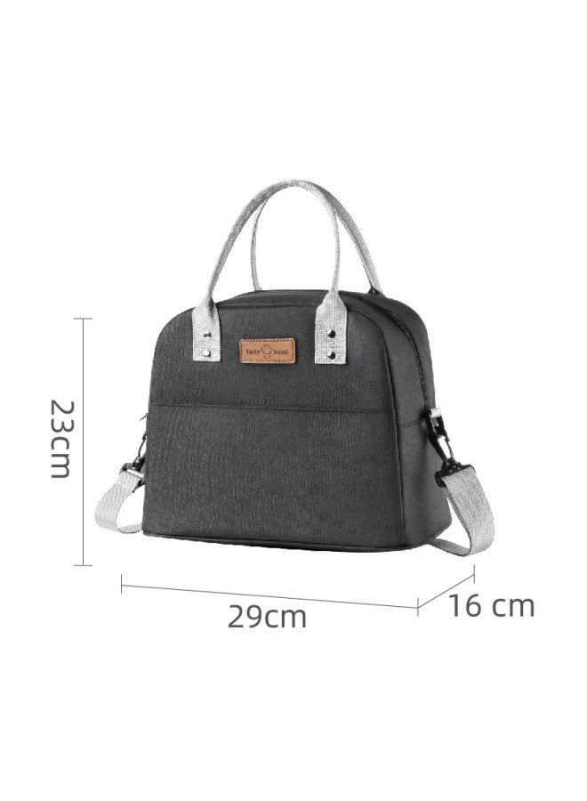 Runhui Lunch Box Handbag Lunch Insulation Bag Student Lunch Box Bag Office Worker Lunch Bag Preservation