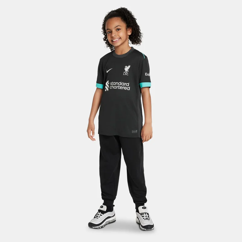 Nike Kids' Liverpool 24/25 Away Replica Football Jersey