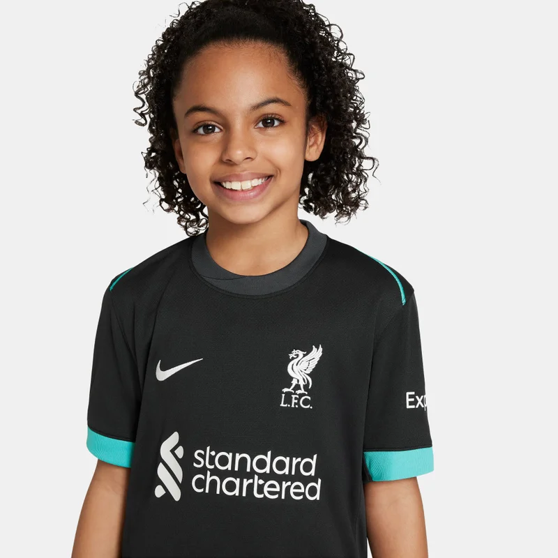 Nike Kids' Liverpool 24/25 Away Replica Football Jersey
