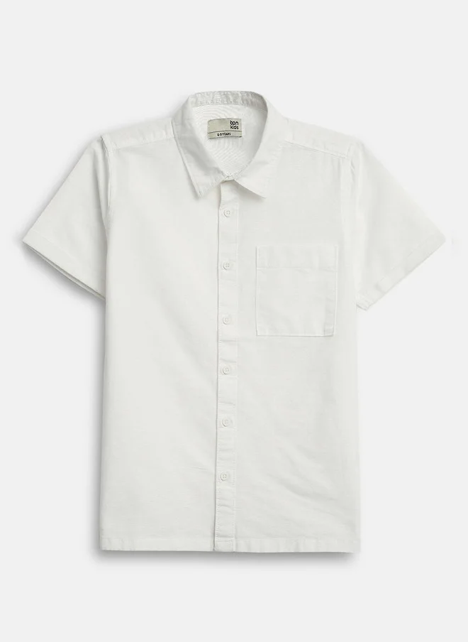 بونكيدز BONKIDS Boys Opaque Casual Shirt