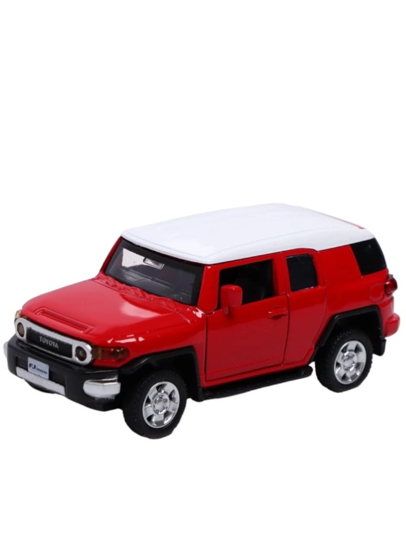 Toy Box Toyota FJ Cruiser Metal Off-Road Wheels Diecast Model Car  - Image 2
