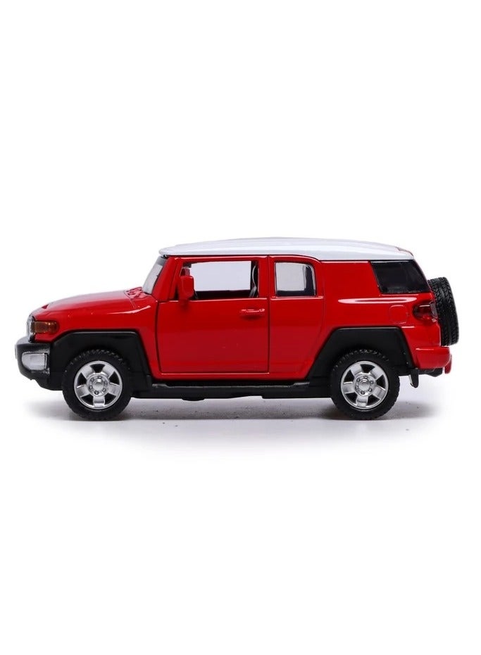 Toy Box Toyota FJ Cruiser Metal Off-Road Wheels Diecast Model Car  - Image 3