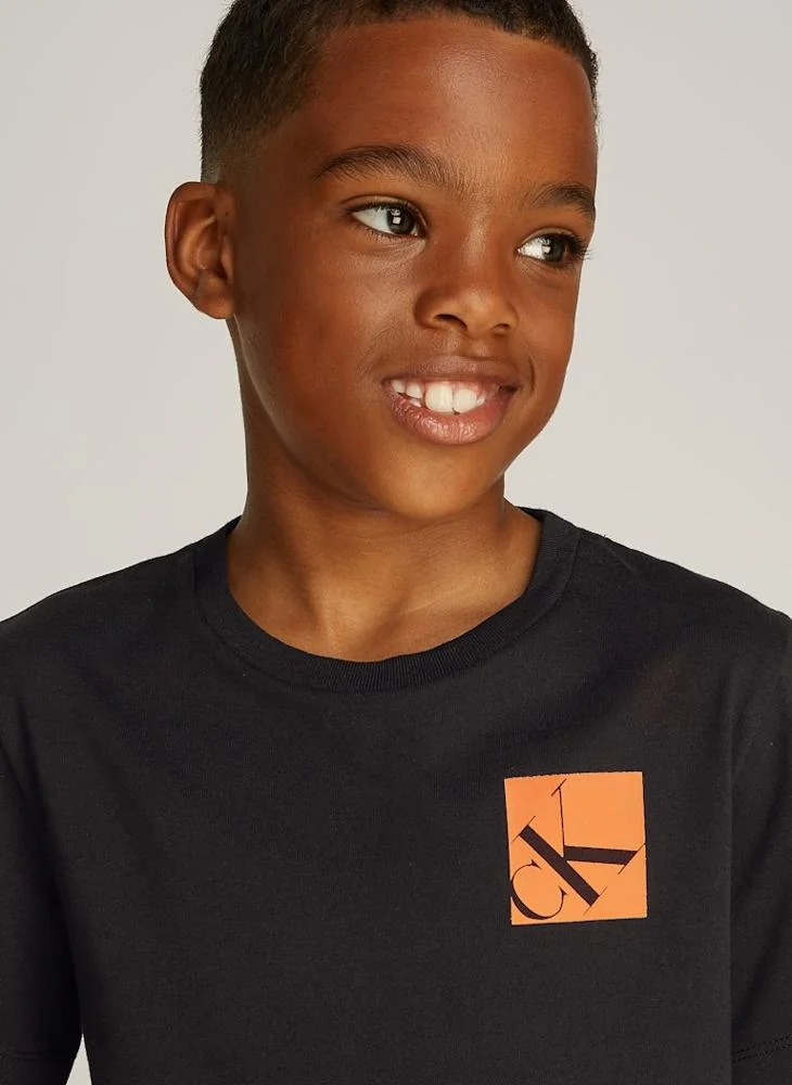كالفن كلاين جينز Youth Essential Logo T-Shirt