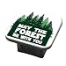 PATBIXES Hitch Cover Fits for 2Inch HitchMay the Forest be with You Trailer Hitch Cover Tube Plug InsertCar Exterior Accessories Receiver Tube Hitch Plug - Image 2