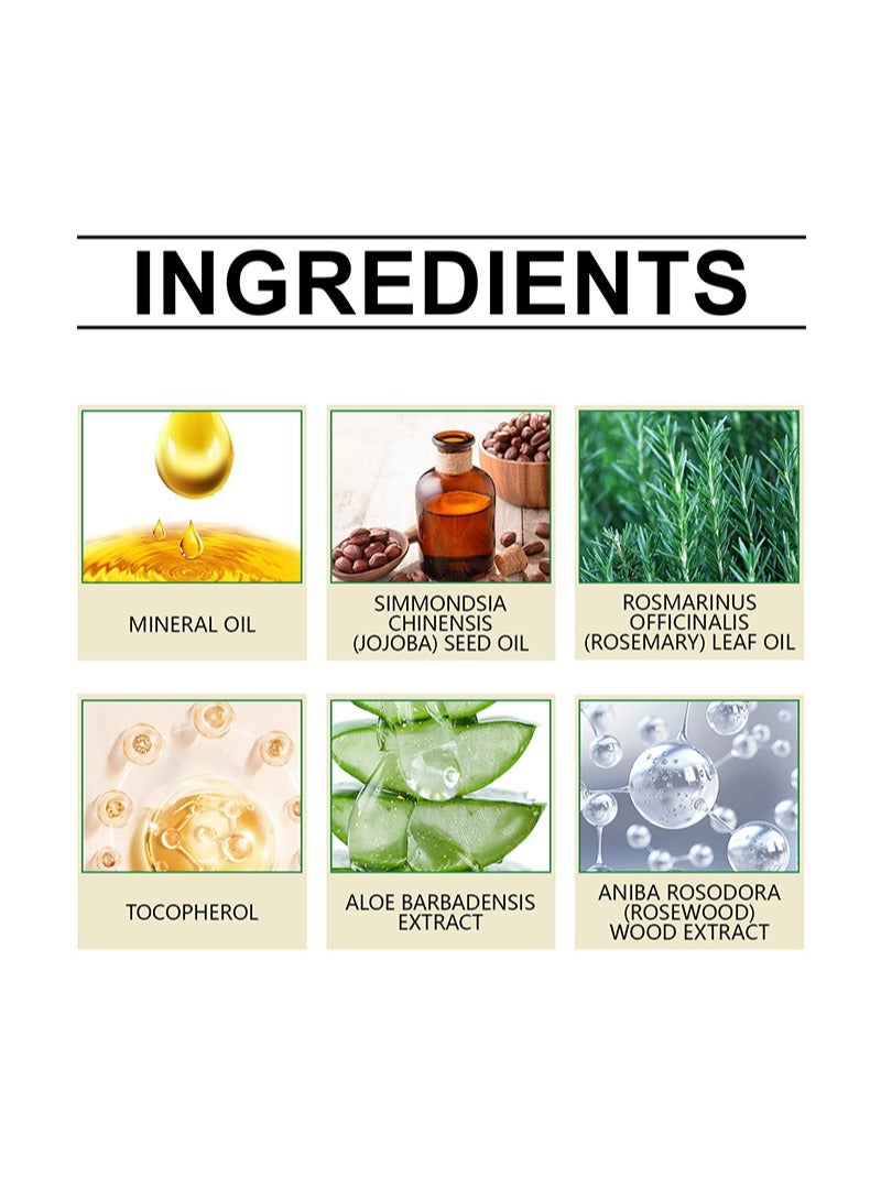  اوساورا زيت السعد، زيت السعد الطبيعي لإزالة الشعر، يقلل من نمو الشعر غير المرغوب فيه، يرطب البشرة ويهدئها، يقلل من نمو شعر الجسم، يقلص المسام (60 مل) - Image 3