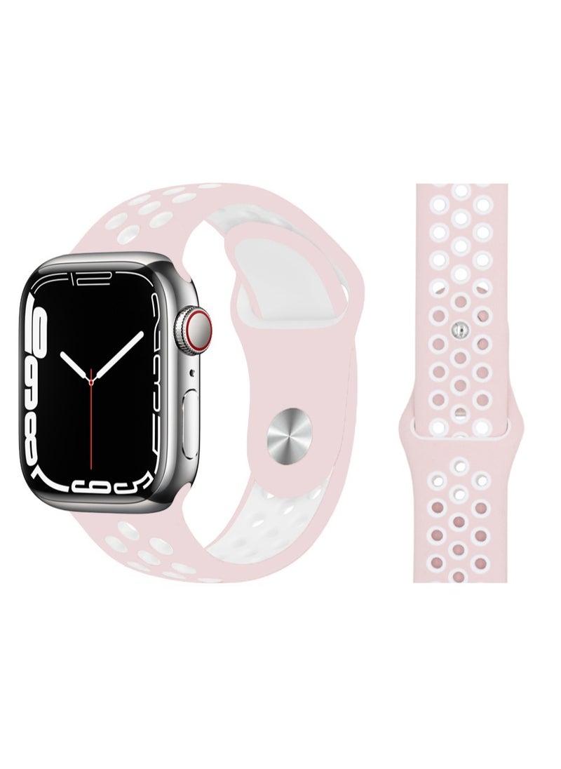 Perfii - 3pcs Watch Bands Replacement for Apple Watch Strap Compatible with Apple Watch 49/46/45/44/42mm Series 10/9/8/7/6/5/4/SE/Ultra - Image 1