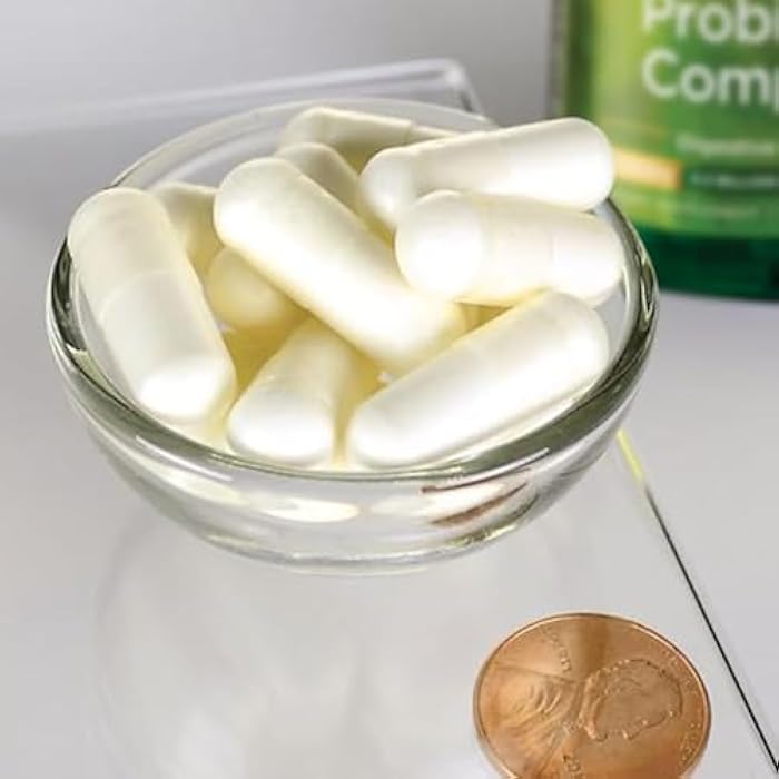 Swanson Probiotic Complex 4.2 Billion CFU 5-Strain Digestive Health Fat Metabolism Satiety Prebiotic FOS Complex Supplement 120 Veggie DRcaps - Image 3
