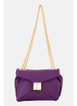 Women Textured Cross Body Bag 21 L x 14 H x 7 W cm, Purple - pzsku/Z53728148DB71A8C3B49CZ/45/_/1737642941/eeb65661-7fed-4a85-bf84-e8d3cc6a215e