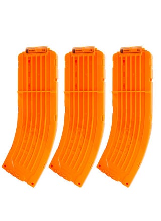 15Dart Banana Curved Clips Compatible With Nerf Elite Magazines Quick Reload Soft Dart Ammo Clip For Nerf Toy Guns (3Pack Orange) - pzsku/Z5372D330EB2D28D9C3BEZ/45/_/1720608745/4de1047c-68d9-41d6-abdf-75020ef49a72