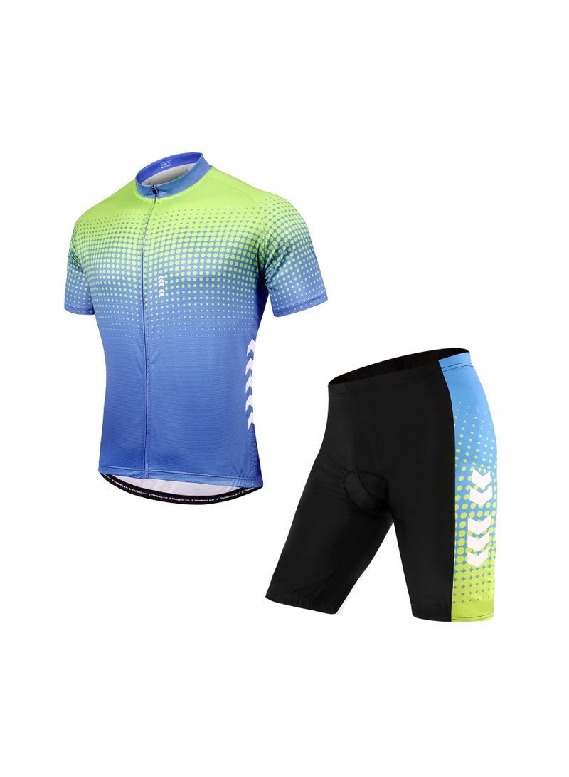 KUYING Outdoor Mountain Bike Road Bike Riding Suit Set 