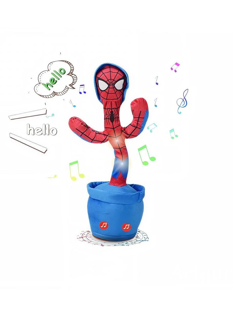 سبايدر لعبة راقصة سبايدر مان مع اضاءة وموسيقى ويقلد لعبه  العاب اطفال العاب رضع بيبي  لعبه صبار راقصه صبار راقص - Image 1