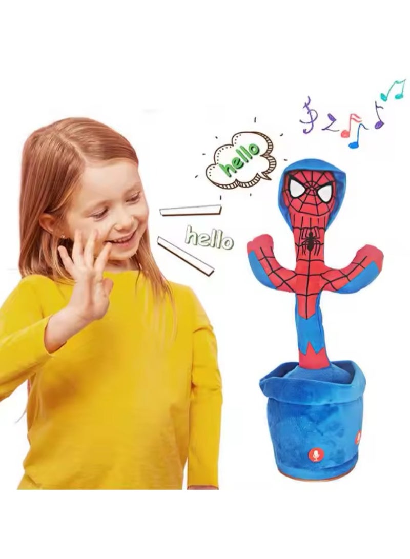 سبايدر لعبة راقصة سبايدر مان مع اضاءة وموسيقى ويقلد لعبه  العاب اطفال العاب رضع بيبي  لعبه صبار راقصه صبار راقص - Image 3
