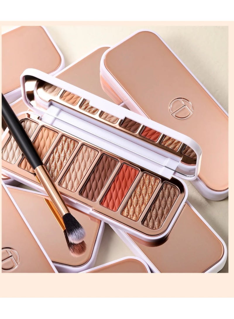 O.TWO.O O2O Luxury Gold 8 Color Eyeshadow Palette - No. 04 - Image 1