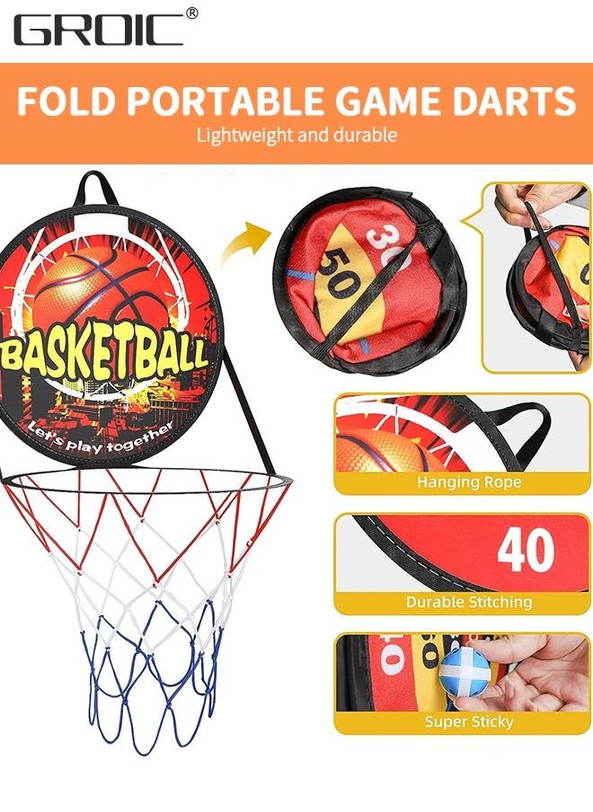 GROIC Dart Board for Kids, Basketball Hoop for Kids Toddlers, Sports & Outdoor Play Toys for Kids,Outdoor Games for Kids  - Image 2