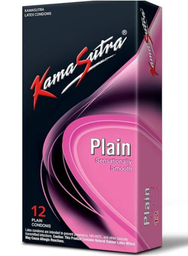 Kamasutra Condom Plain 12s