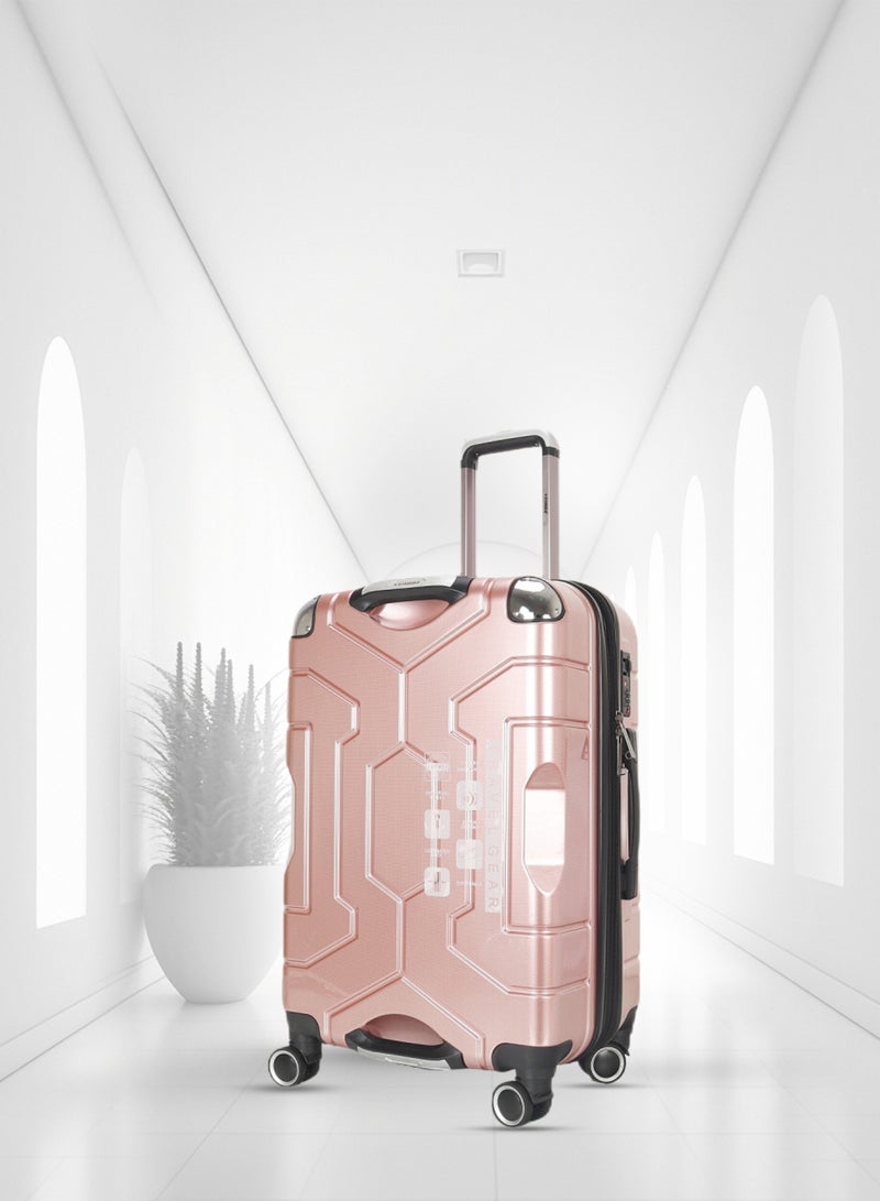 Stargold Trolley Luggage Set of 3 PCS TPC Hard Side Spinner Wheels with TSA Lock - Image 2