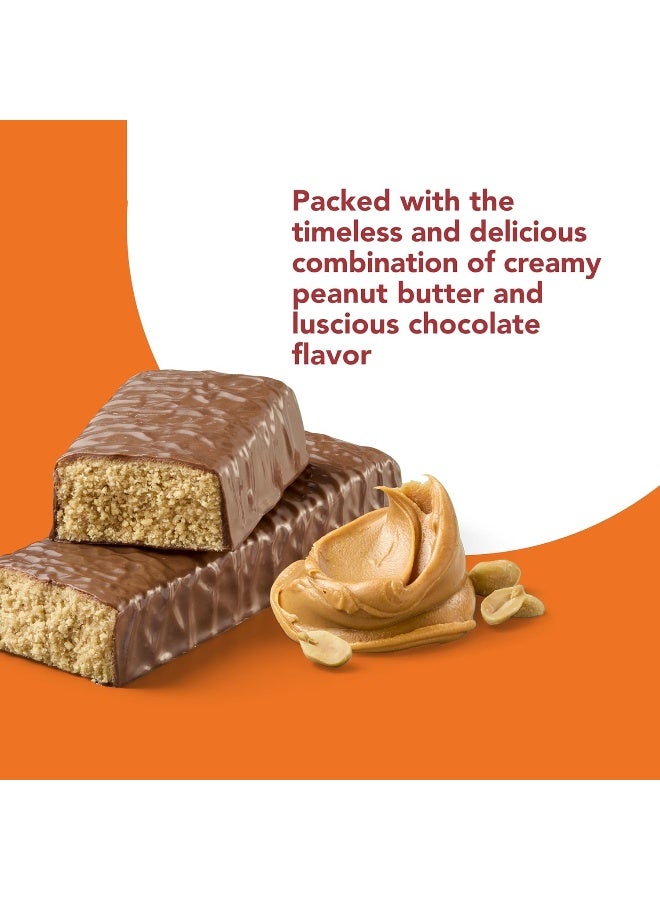 ثينك! وجبات خفيفة عالية البروتين، خالية من الغلوتين، بار طاقة خالي من السكر مع بروتين مصل اللبن المعزول، زبدة الفول السوداني الكريمية 2.1 أونصة (10 قطع) - Image 4