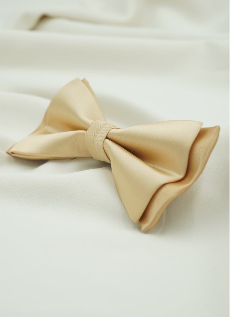 بيت الخياطين ربطات عنق ذهبية أنيقة - Image 1