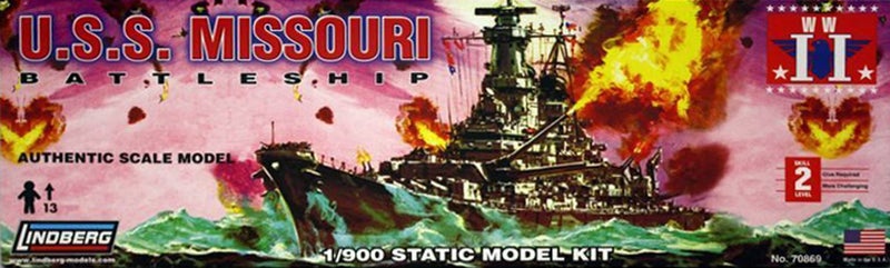 Platz Lindberg U.S.S. Missouri Battleship Building Kit - Image 1