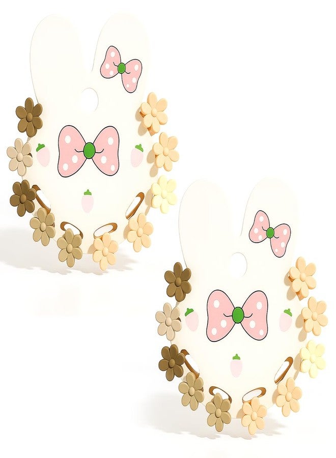 Multibrite Flower Mini Hair Claw Clips | Korean Style Mini Hair Clutcher | Non-Slip & Durable | Strong Hold | Cute Hair Accessories for Daily, Wedding & Party Use for Women & Girls (Pack of 20 Pcs) - Image 1