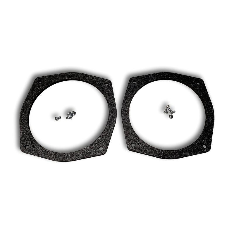 SpeedFreakCNC 1 Pair - 6 1/2" 6.5" Front or Rear Speaker Adapters Compatible with 2002-2007 Mitsubishi Lancer - SPKBRK010 - Image 4