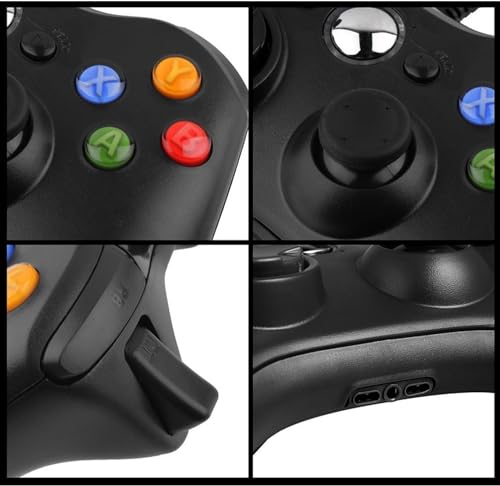 Lyyes Wired Controller for Xbox 360, Wired Controller Compatible with Xbox 360/Slim and PC Windows, 2 Pack - Image 4