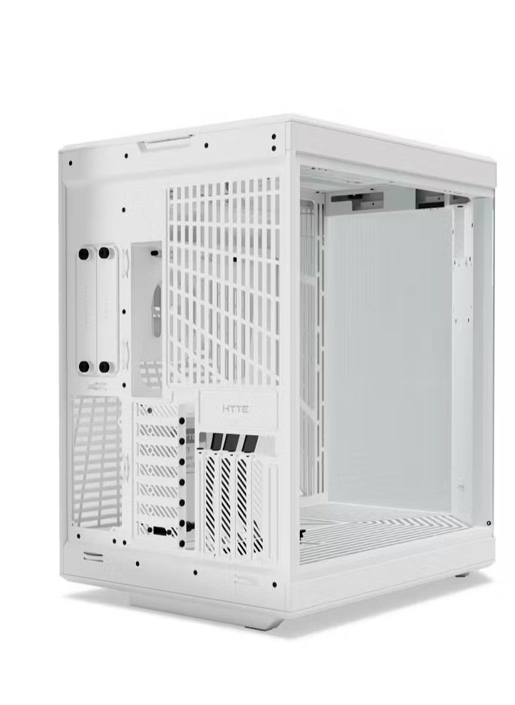 HYTE - Hyte Y70 Touch Mid Tower Case White (E-ATX/ATX/M-ATX/M-ITX) - Image 1